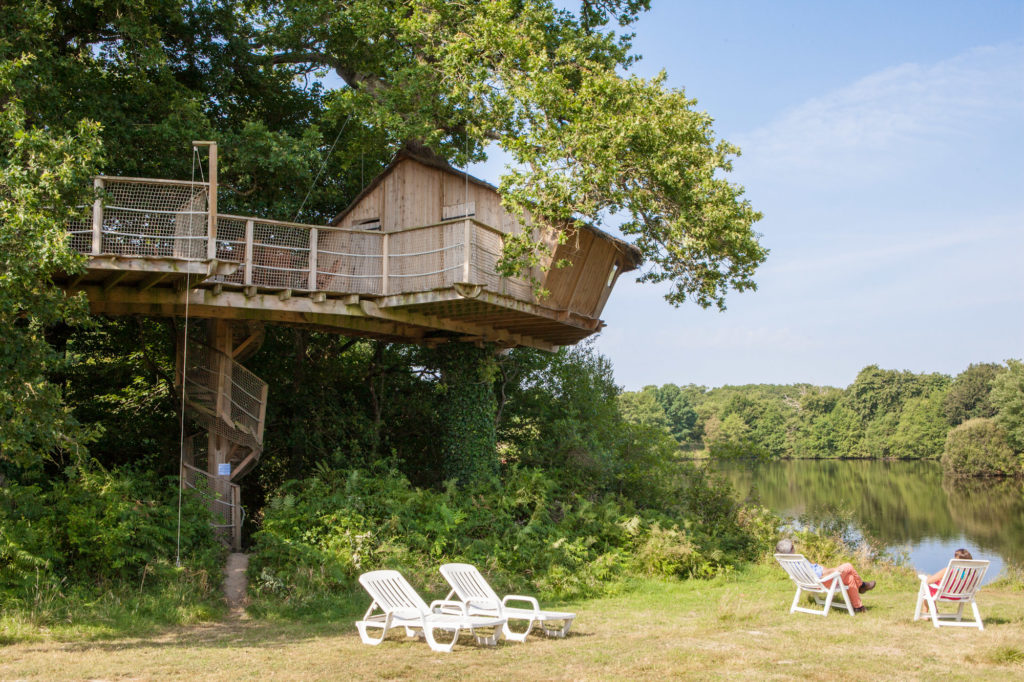 cabane dans les arbres