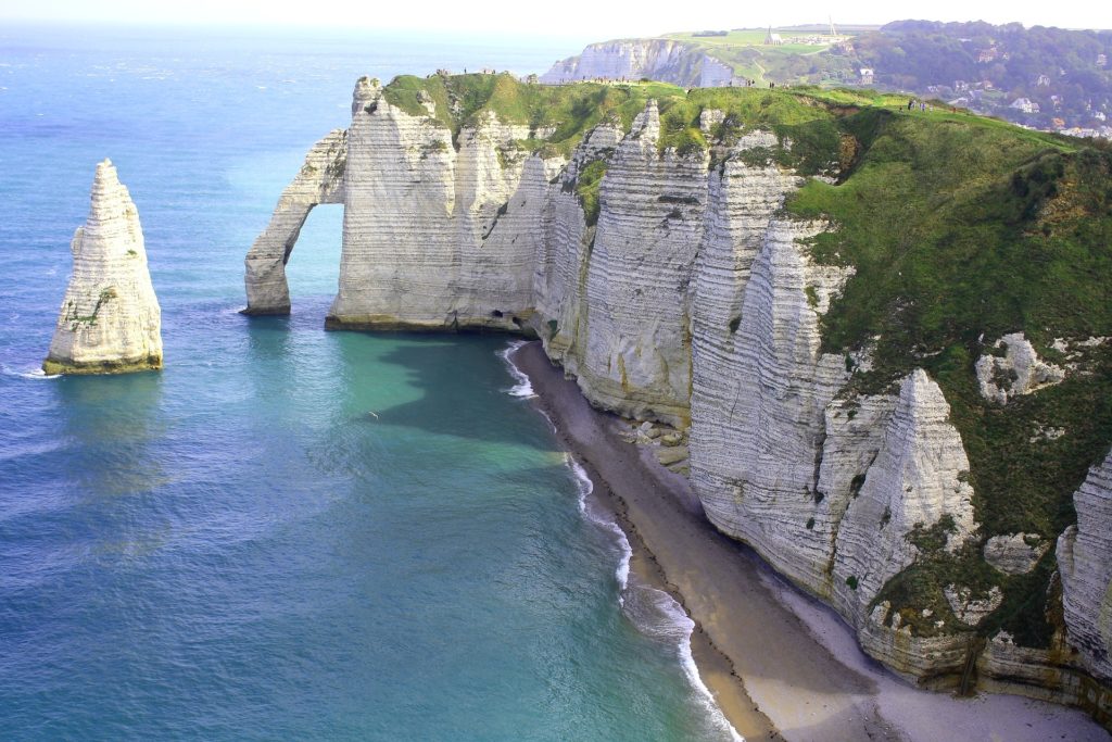 Falaises de craies Normandie