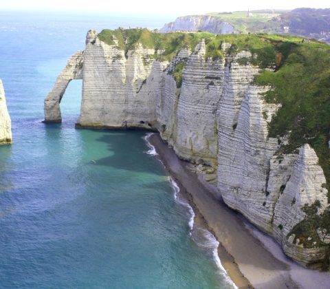 Falaises de craies Normandie