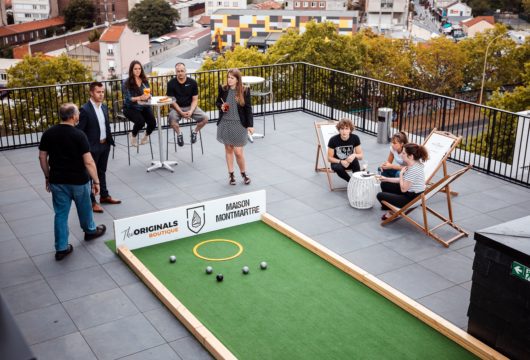 Terrain de pétanque pour séminaire à Paris