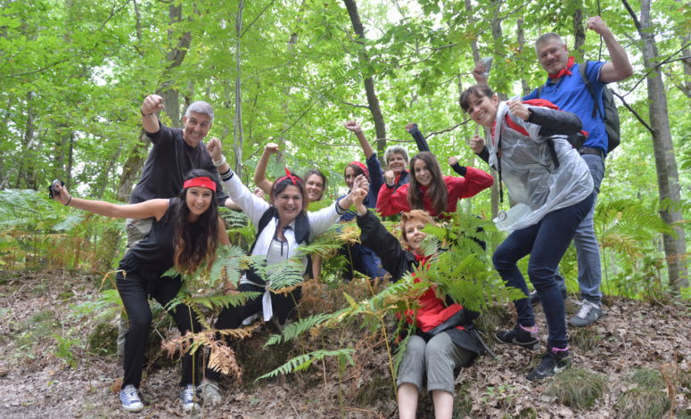 Team building outdoor sportif
