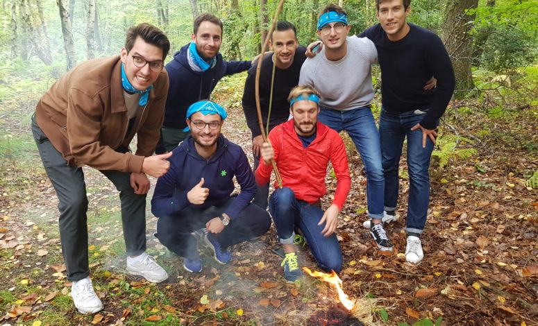 Team building outdoor sportif