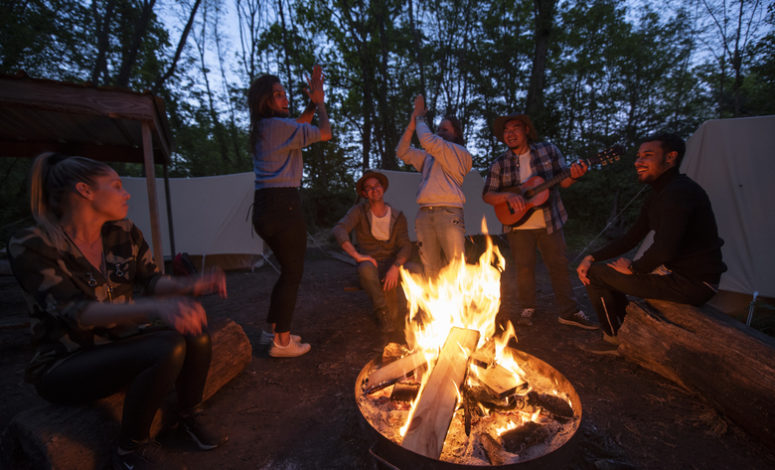 séminaire collection - séminaire insolite dans un bivouac au cœur de la forêt