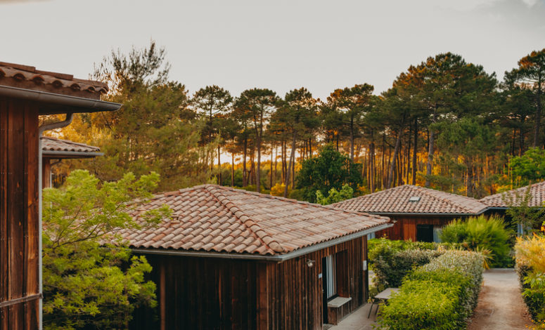 Extérieur du domaine éco-lodge, séminaire au bord de mer , atlantique