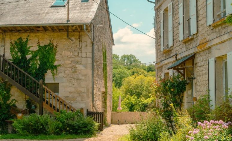 Vue extérieur d'un gîtte pour séminaire en ile de france