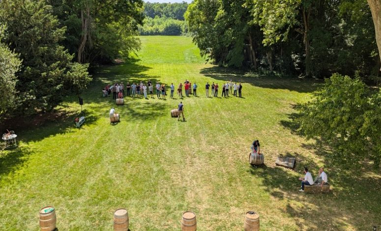 Activité de teambuilding dans un grand parc pour vos séminaires en Bourgogne