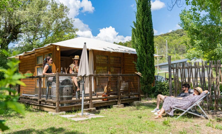 Cabane perchée du Domaine d'Anglas pour un séminaire au vert près de Montpellier