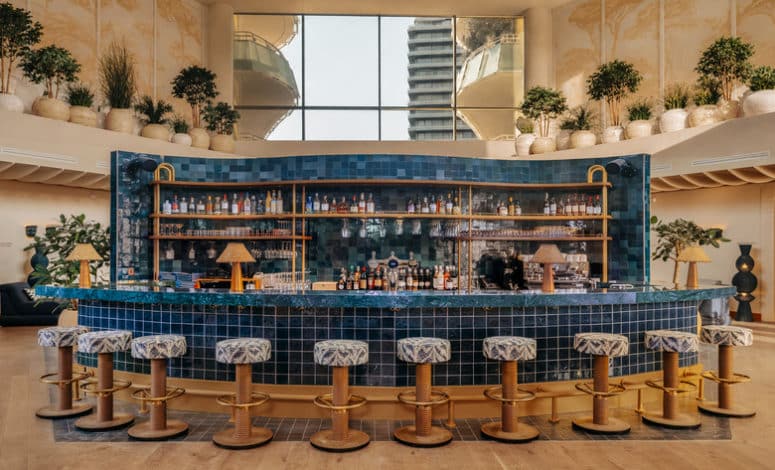 Bar à cocktails des Cimes Bleues, séminaire La Baule