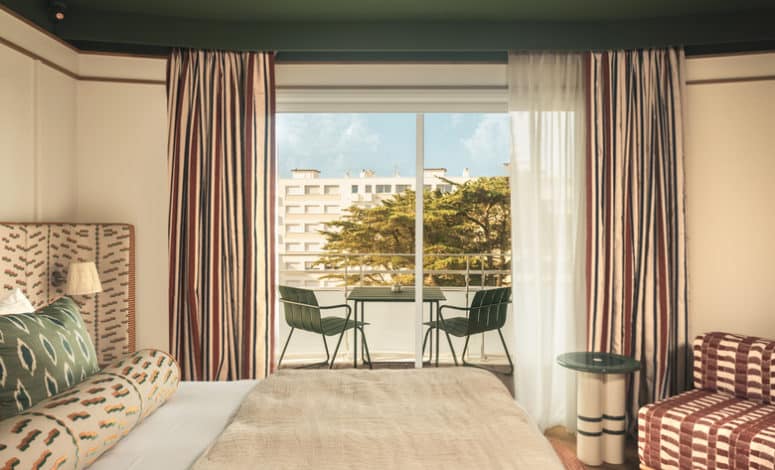 Chambre vue océan aux Cimes Bleues, La Baule