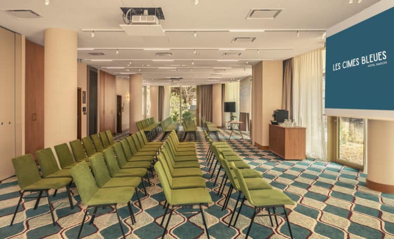 Salle de réunion des Cimes Bleues pour séminaire La Baule