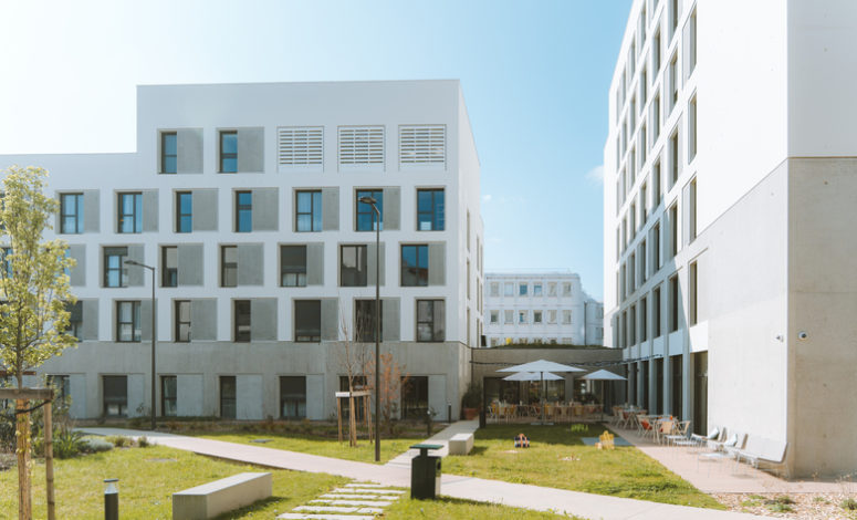 Extérieur de l’hôtel lifestyle pour organiser un séminaire d’entreprise à Lyon
