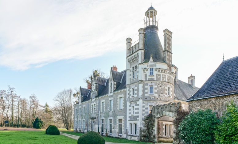 Extérieur dans un château historique et responsable proche de Nantes pour séminaire d'entreprise