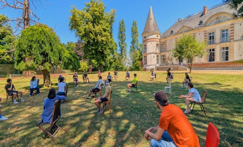 Château pour Séminaire - activité de cohésion en extérieur