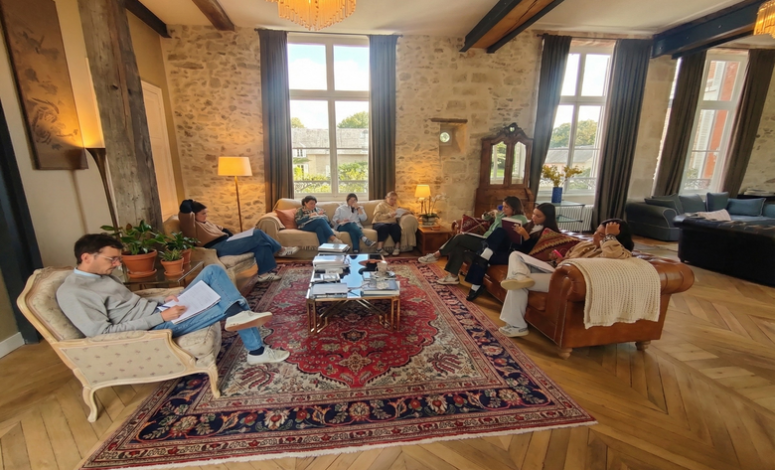 Château pour Séminaire - moment de travail en groupe