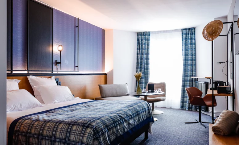 Chambre confortable dans une maison d'hôtes pour séminaire à Deauville