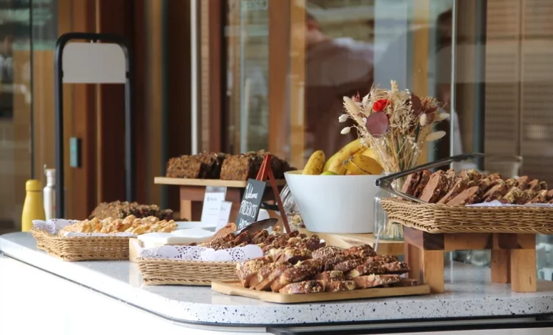 Buffet gourmand pour une pause séminaire dans ce centre de conférence proche de Paris